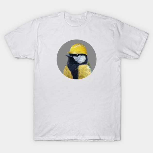 Great tit T-Shirt by Mikhail Vedernikov